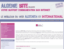 Tablet Screenshot of algerie-site.net